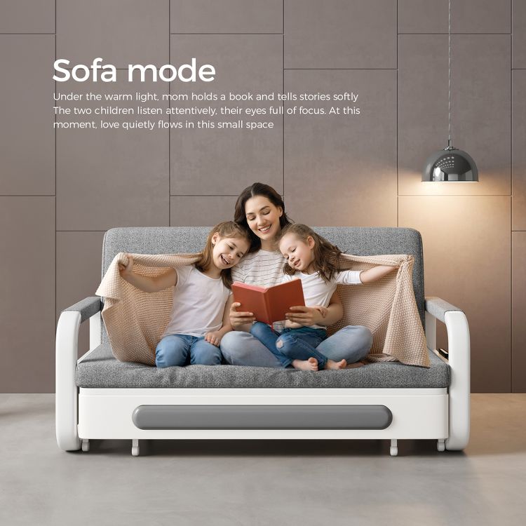 Luck Live sofa bed 62.12"  Sleeper Sofa, Folding Mattress Couch, 5 of 15