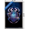 Trends International DC Comics Movie Blue Beetle - Scarab Teaser One Sheet Framed Wall Poster Prints - 3 of 4