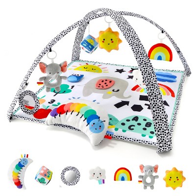 The Peanutshell Montessori Elephant 7-in-1 Activity Play Gym & Play Mat for Baby