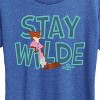 Women's - Zootopia - Nick The Fox Stay Wilde Short Sleeve Graphic T-Shirt - 2 of 4