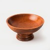 Jharna Mangowood Pedestal Bowl - 2 of 4