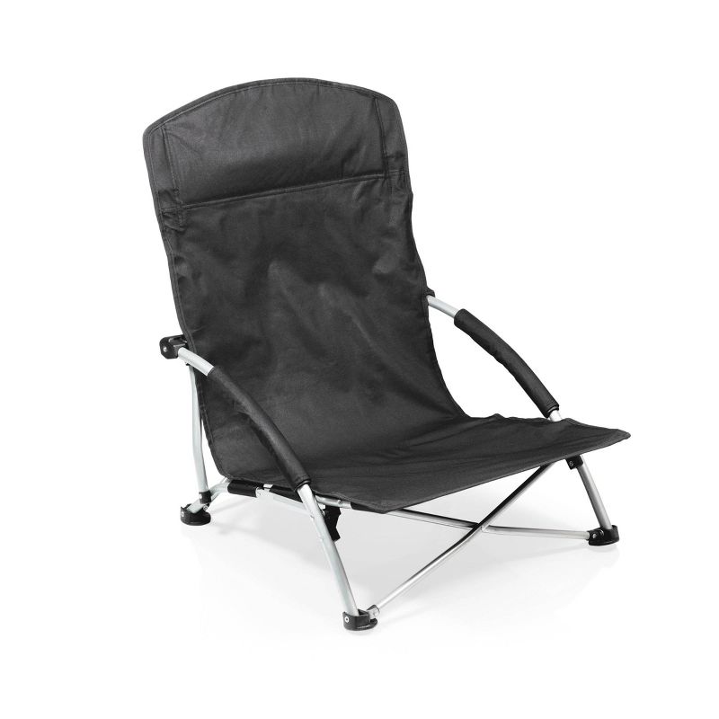 Picnic Time Tranquility Portable Beach Chair - Black, 2 of 8