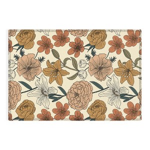 Emanuela Carratoni Spring Floral Mood Rug - Deny Designs - 1 of 3