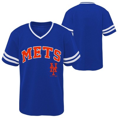 MLB New York Mets Boys' Pullover Jersey 