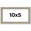 PosterPalooza | Panoramic Classic Modern Silver Frame - UV Acrylic, Foam Board Backing, Hanging Hardware - 2 of 4