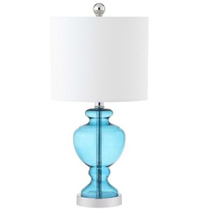 Marine Table Lamp - 21 Inch Height - TBL4041 - Blue/Charcoal - Safavieh - 1 of 4
