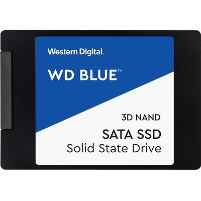 WD Blue 3D NAND 2TB PC SSD - SATA III 6 Gb/s 2.5"/7mm Solid State Drive - 560 MB/s Maximum Read Transfer Rate - 5 Year Warranty