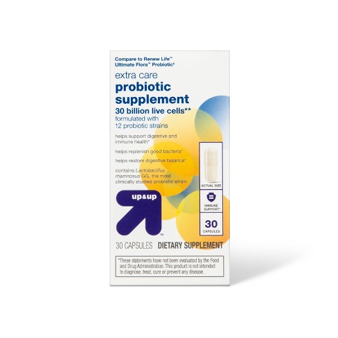 Daily Flora Probiotic Capsules - 30ct - up & up™ - image 1 of 4