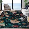 Fulvari Boho Large Soft Non-Slip Vintage Bedroom Dining Room Rug, Low Pile Carpet for Kids Playroom Nursery Office Farmhouse - 3 of 4