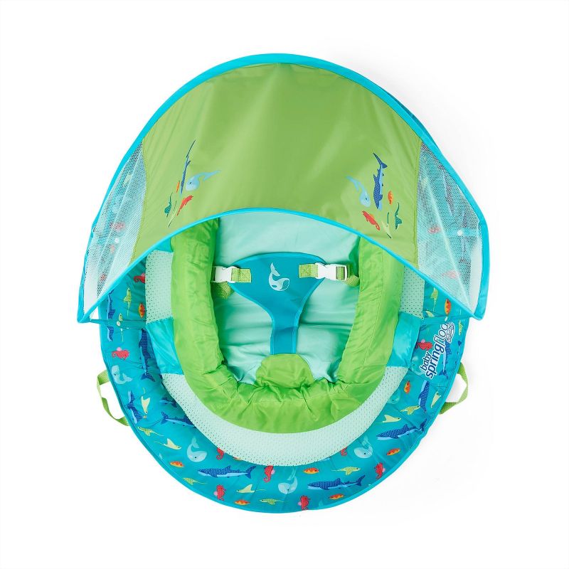 Swimways Infant Baby Spring Float - Green, 4 of 7