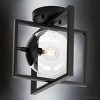 Urban Ambiance Luxury Minimalist Indoor Ceiling Light,  9-3/4''H x 10"W x 12''D,  Matte Black Finish, UHP4440 - 3 of 4