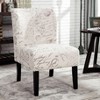 NicBex Polyester Accent Chair,Upholstered Living Room Chairs with Mid-Height Backrest,Modern Armless Chair,Accent Chairs for Living Room - 2 of 4