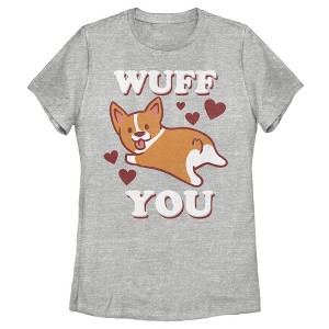 Women's Lost Gods Wuff You T-Shirt - 1 of 4