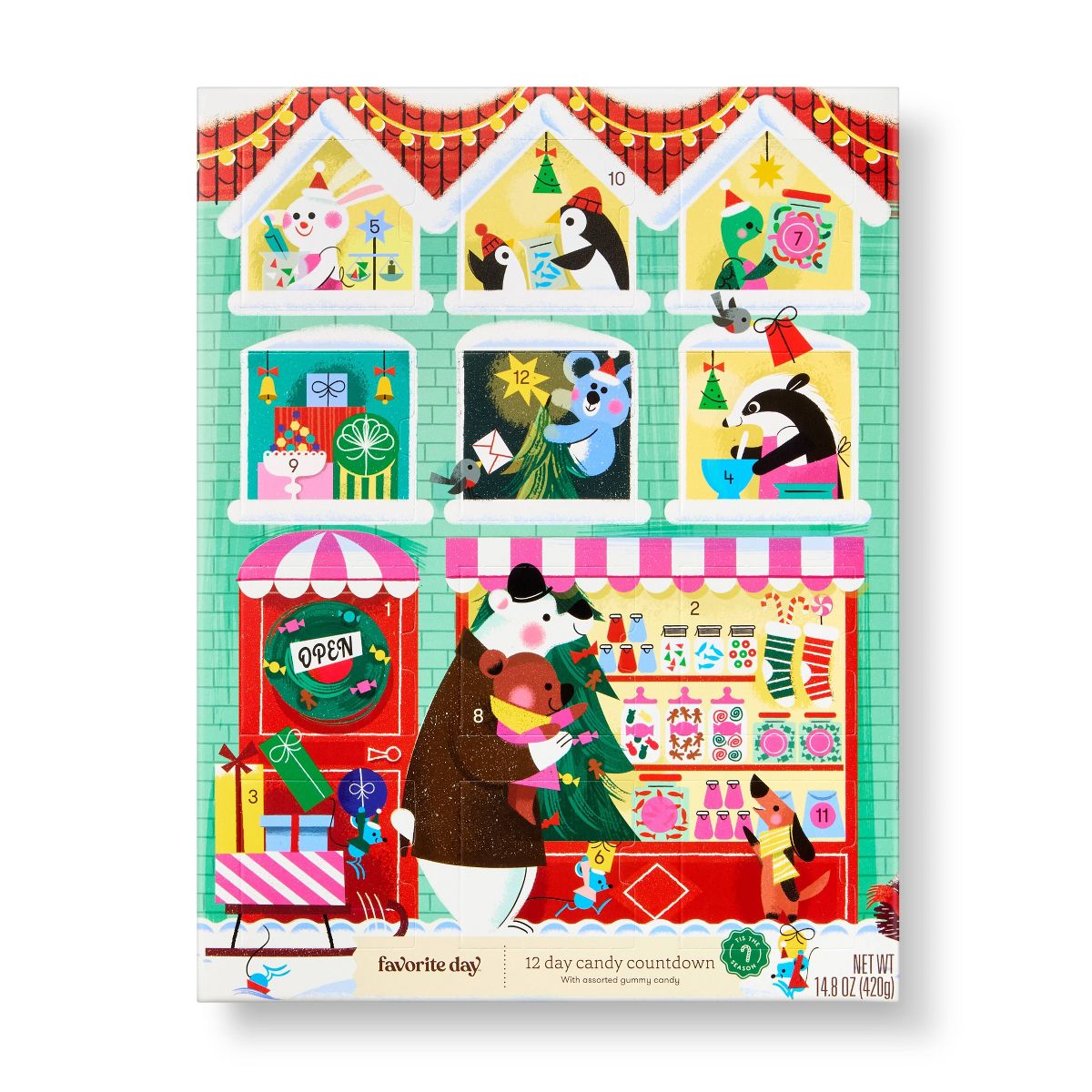 Image of candy advent calendar