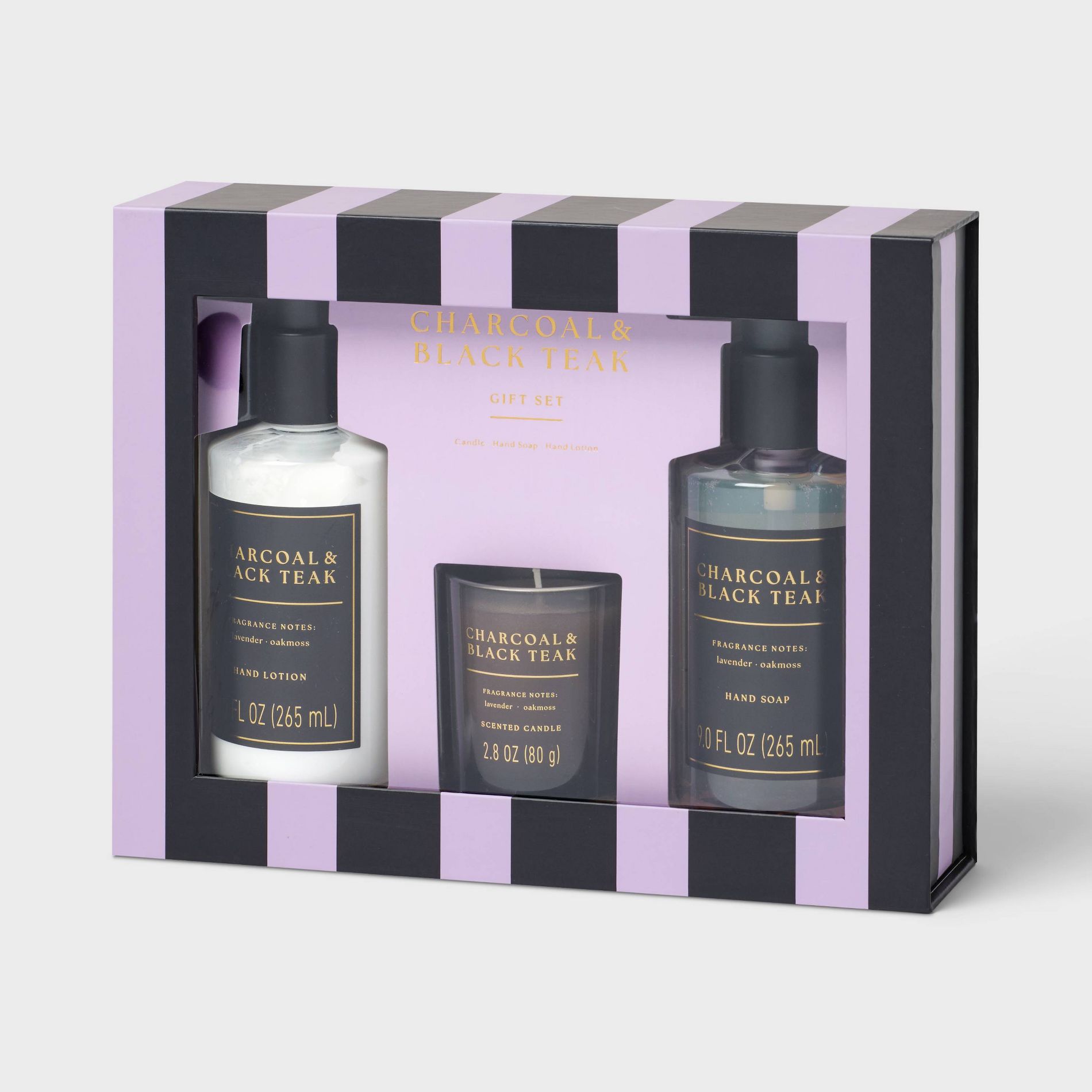 3pc Personal Care Hand Soap and Lotion Candle Gift Set - Threshold™
