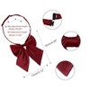 Allegra K Women's Pre-tied Adjustable Neck Strap Solid Color Cute Bowknot Bow Tie 2Pcs - 3 of 4