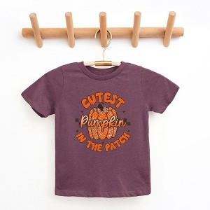 The Juniper Shop Cutest Pumpkin Leopard Print Youth Short Sleeve Tee - 1 of 2