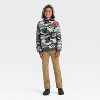 Boys' Spider-Man Faux Shearling Pullover Sweatshirt - Gray - image 4 of 4