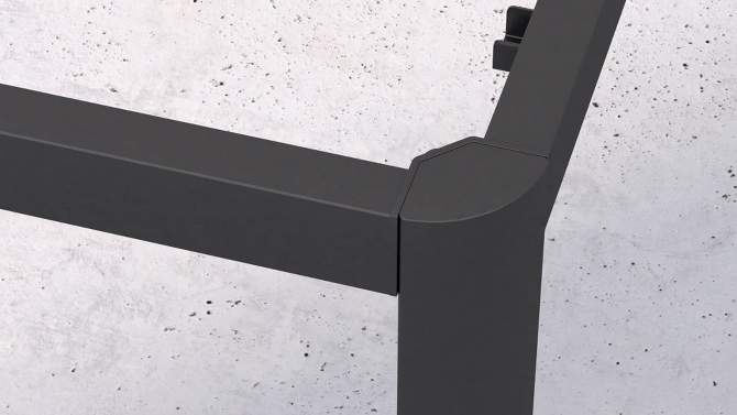 16" Van Metal Platform Bed Frame with Steel Slat Support Black - Zinus, 2 of 8, play video