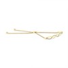 Silver Diamond Infinity Twist Bolo Bracelet - Rose - 4 of 4