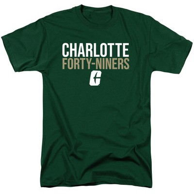 Men's University of North Carolina at Charlotte Official Stacked T-Shirt Stacked
