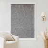 Dsvimoy Curtain Panel Total Blackout Roman Shade Cordless Design for Privacy and Comfort, Gray, 5.96"*9.25"*8.07" - 4 of 4