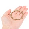 Unique Bargains Zinc Alloy Craft DIY Accessories Hardware Bag Belt O-Ring Buckles 10 Pcs - 3 of 3