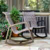 Leisure Made 2pc Marion Wicker Rocking Chairs - 2 of 4