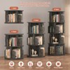 Aheaplus 4-tier Rotating Bookshelf Tower Revolving Corner Bookcase - 2 of 4