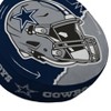 NFL Dallas Cowboys Split Helmet Circle Plushlete Pillow - 2 of 3