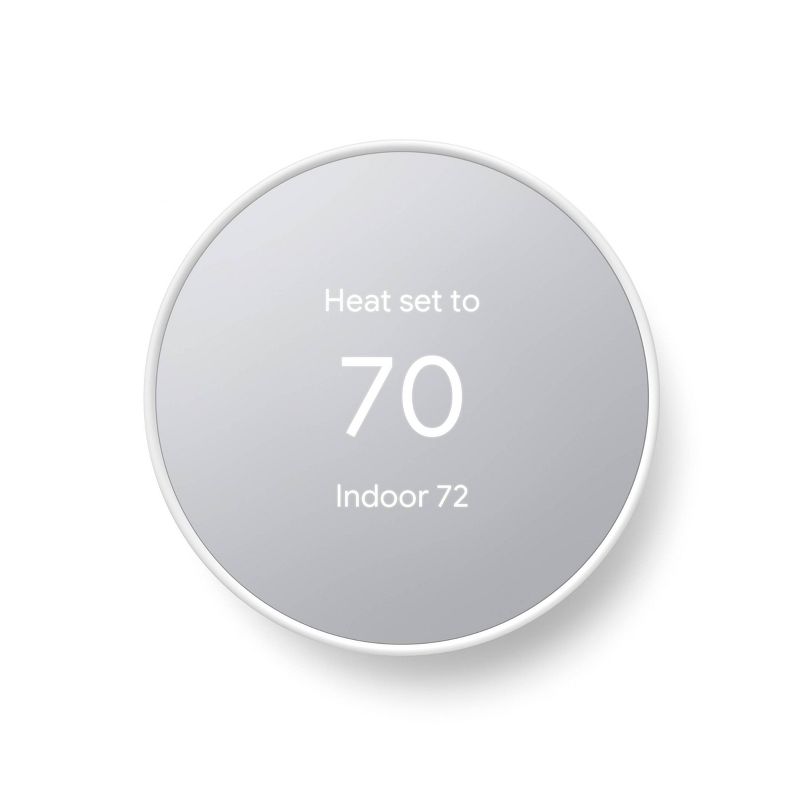 Google Nest Thermostat Cotton Snow, 1 of 9