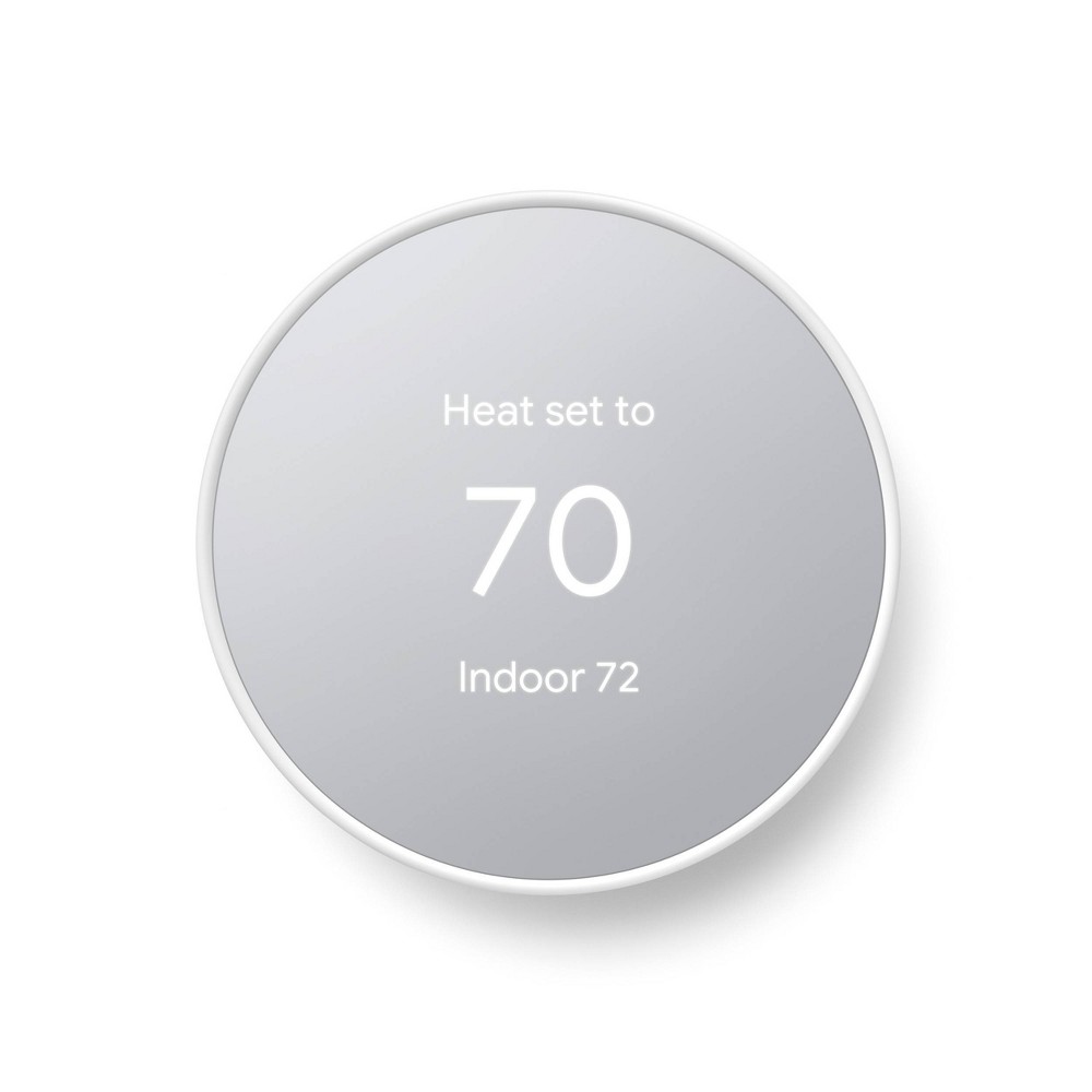 Photos - Thermostat Google Nest  Cotton Snow 