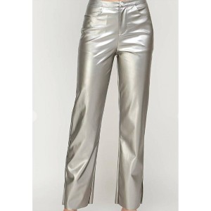 Women's Shimmer Faux Leather Pants - Strut & Bolt - 1 of 2