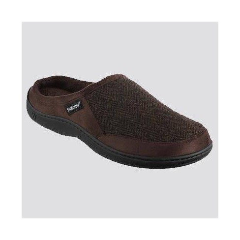 Isotoner Men’s Classic Fleece Slippers