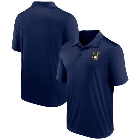 Majestic Milwaukee Brewers T-shirt Men's XL Blue Short Sleeve Pullover MLB