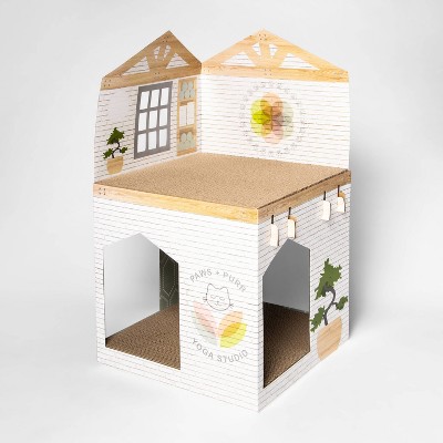 cardboard playhouse target