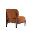 Boucle Accent Chair, Modern Lounge Armchair with Solid Wood Frame, Wide Comfortable Seat for Living Room Bedroom-3irtyhousy - 3 of 4