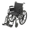McKesson Lightweight Wheelchair Steel 18"W 16 to 18 Inch Seat Depth Swing-Away Footrest 146-K318ADDA-SF - 2 of 4