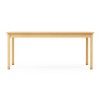 Guidecraft EdQ Toddler Table - Natural: Rectangle Wooden Activity Table for Kids, 30"x48" | Toddler Desk for Playroom, Preschool & Daycare - 2 of 4