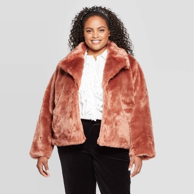 fuzzy jacket plus size