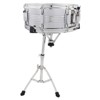 SEVOBAL Drum and Percussion Accessories, Chrome-Plated Snare Drum Stand Tripod with Telescoping Rods, Silver, 19.09"*10.04"*4.69" - 4 of 4