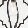 Quorum Lighting Dublin 1-Light Pendant, Oiled Bronze, 11W, 14H, Chain Hanging, Dry Rated - 2 of 2