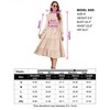 BLUEMING Womens Long Sleeve A-Line Dress High Wasit Ruffle Tiered Dress Shirred Smocked Flowy Maxi Dress - 4 of 4