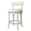 Maven Lane Alexander Swivel Counter Stool With Fabric Upholstery 27" - 3 of 4