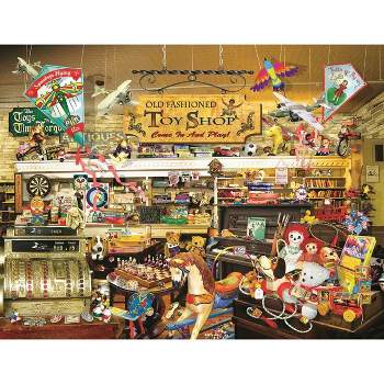 Sunsout An Old Fashioned Toy Shop 1000 pc Large Pieces  Jigsaw Puzzle 34916