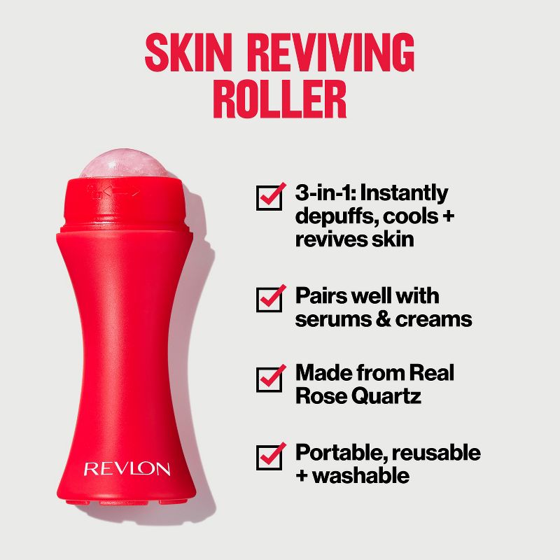Revlon Beauty Tool Reviving Roller - Red, 4 of 18