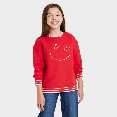 Kids' Fleece Crew Sweatshirt - Cat & Jack™