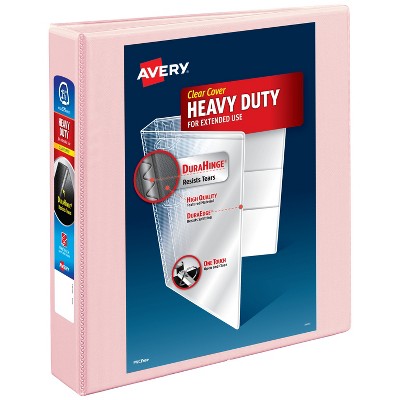 Avery 1.5" Heavy Duty View Ring Binder - Blush