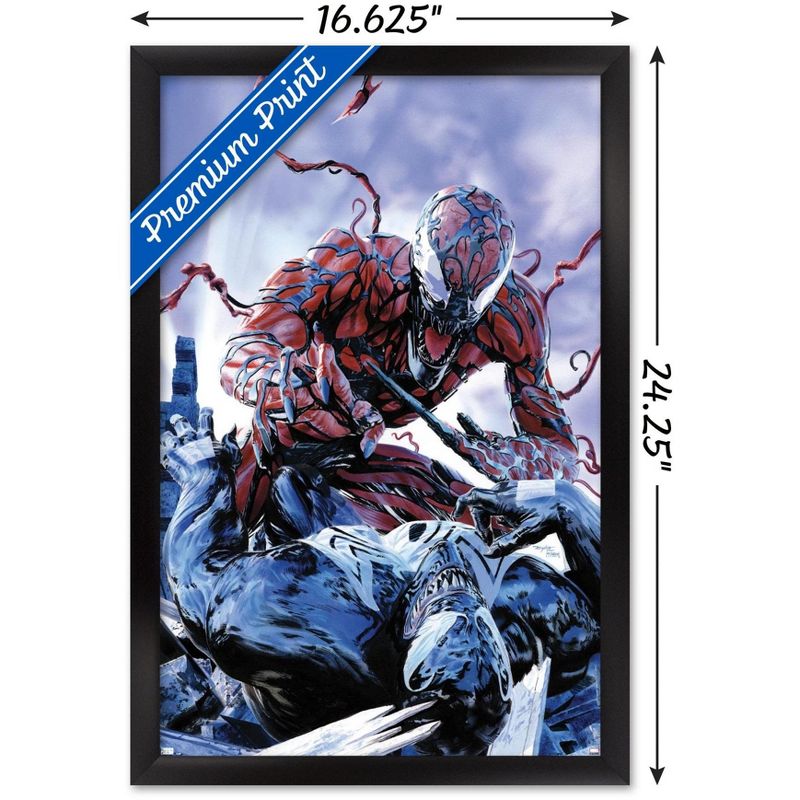 Trends International Marvel Comics - Carnage - Battle with Venom Framed Wall Poster Prints, 3 of 7