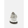 Dendron Diamante Horsebit Metallic Loafers Women - 4 of 4